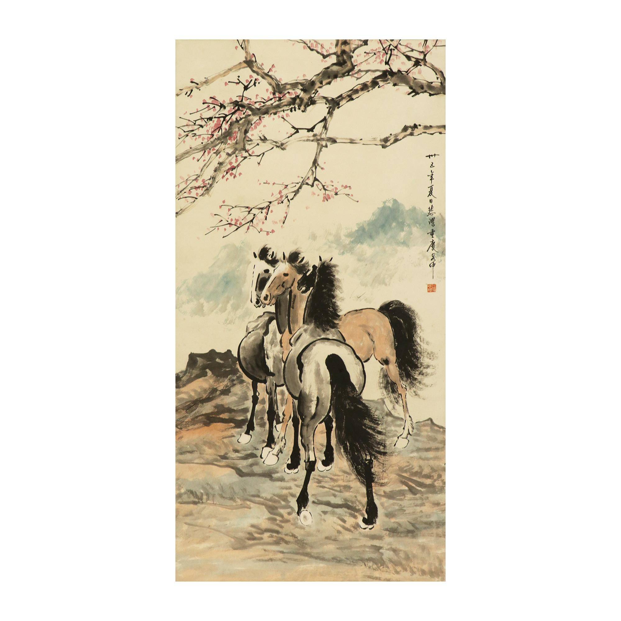 多祿溙2026春季拍賣徵集： 駿馬圖，估價45萬至73萬新元