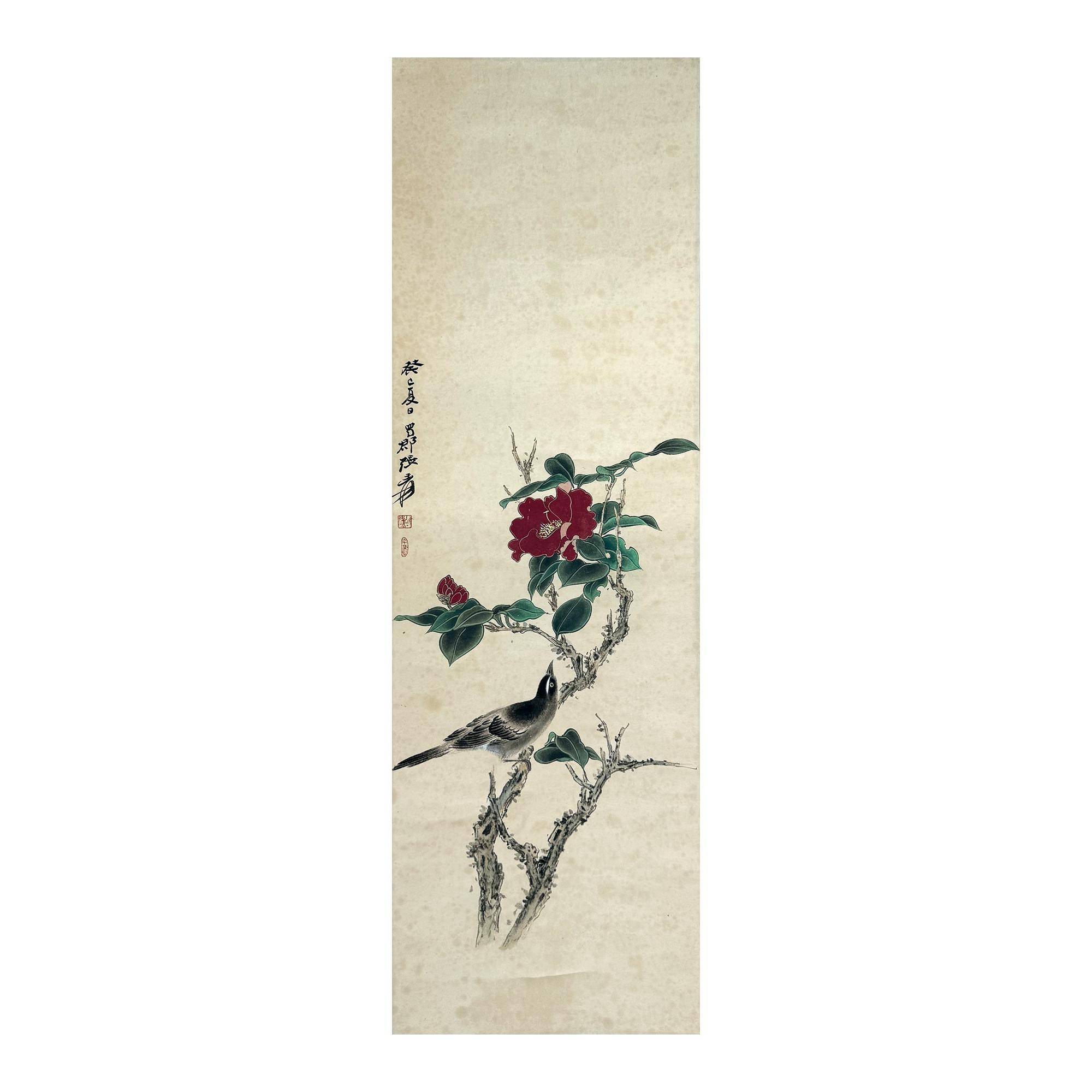 多祿溙2026春季拍賣： 山茶棲禽圖，74.8萬新元成交